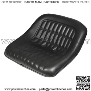 Pan Seat Cushion 19" w/ 7" Gap Vinyl Black Fits Ford 4000 3000 2000 6600 411