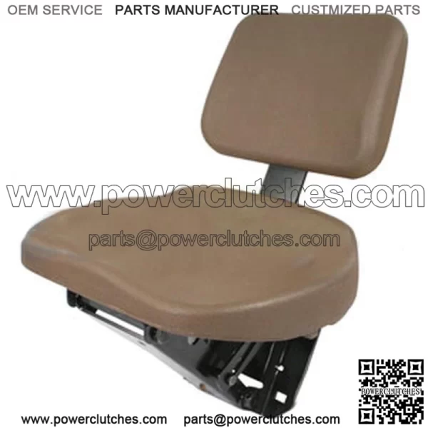 STJ10 Brown Seat Fits John Deere Tractor Models 6120 6130 6220 6230 7130 7210