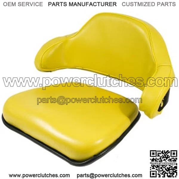 Set of 2 Yellow Seat Cushions Fits John Deere 2030 2040 2440 2640 2350 2550 Fi