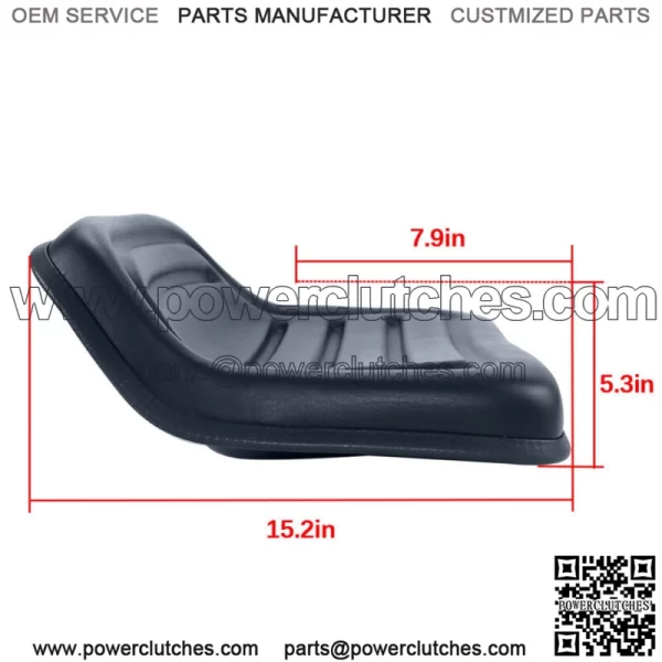 The LMS2002 lawn mower seat fits low back lawn mowers, tractors and carts - Image 2