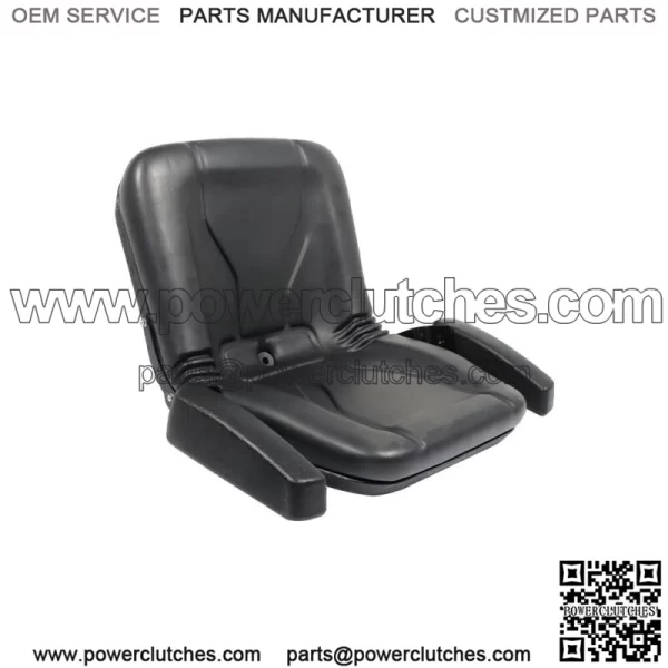 01004834 Black Lawn Mower Seat Armrests For Cub Cadet 757-04070 Dixie Chopper