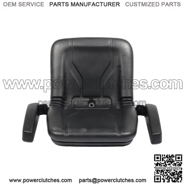 01004834 Black Lawn Mower Seat Armrests For Cub Cadet 757-04070 Dixie Chopper - Image 3