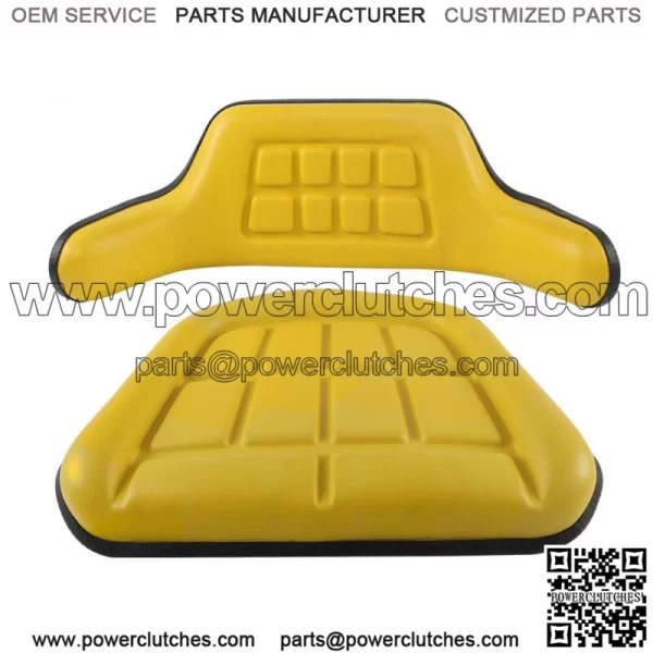 2 Piece Yellow Seat Cushion Set For John Deere 2030 2040 2440 2640 2350 2550