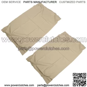 Front Seat Cover For Golf Cart Club Car Precedent - Brown ColorBottom&Backrest