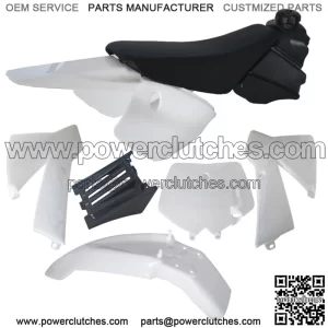 New Plastic Body Fender Tank Seat for 50 Senior Adventure Junior 50cc SX SR JR