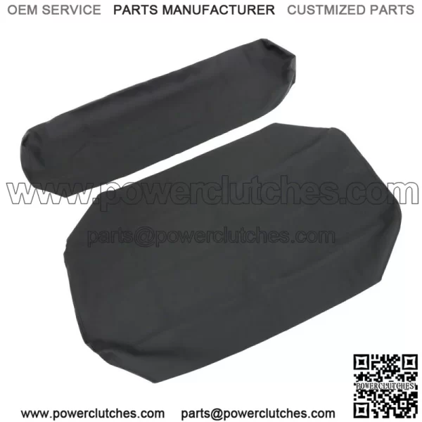 For Kawasaki Mule 2500 2510 3000 3010 New Seat Cover UTV Diesel 4X4 Black Covers - Image 2