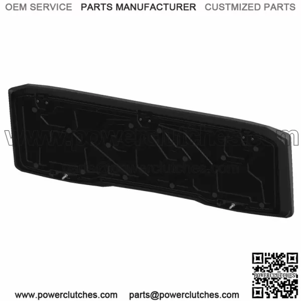 Seat Bottom Base 3 Pass, Gloss Black, Part 2685651-070