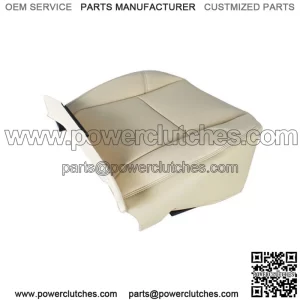 Driver Side Bottom  Leatherette Seat Cover Tan For 2007-2014 Cadillac Escalade