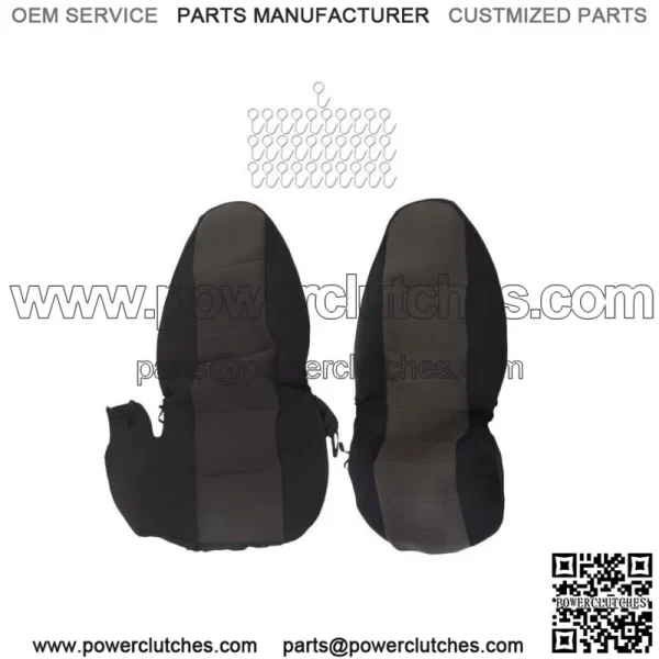 Car Seat Covers For 1998 1999 2000 2001 2002 2003 Ford Ranger 60/40 High back - Image 2