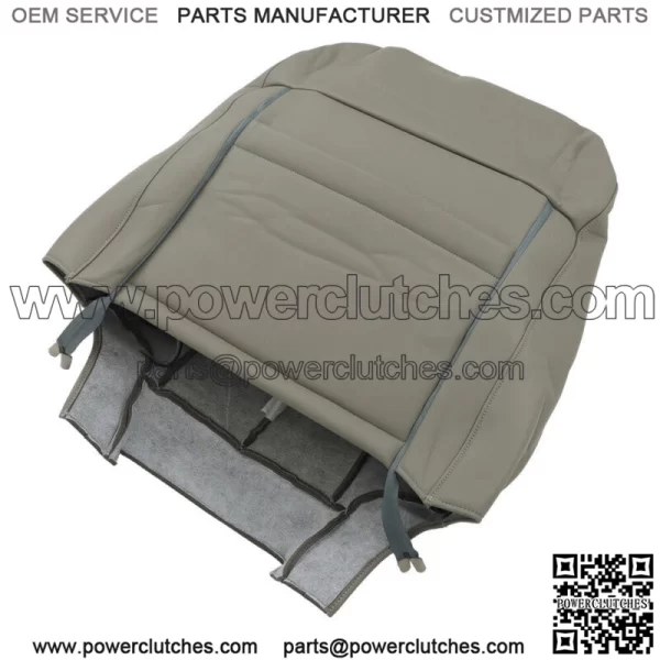 Replacement Driver Top+Bottom Seat Cover For 2007-2015 Ford Expedition Leather - Image 5