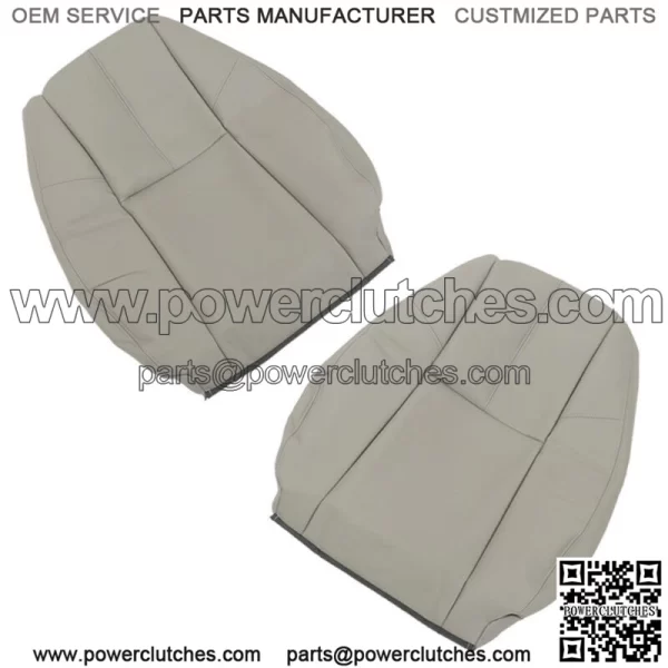 For 2007-2014 Chevy Tahoe GMC Sierra Bottom Driver&Passenger Leather Seat Cover - Image 4