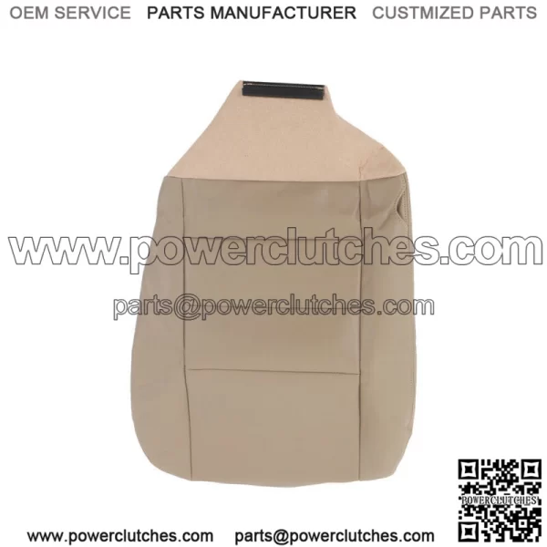 Front Left Right Perforated Seat Cover For 2002-2007 Ford F250 F350 F450 F550 - Image 2