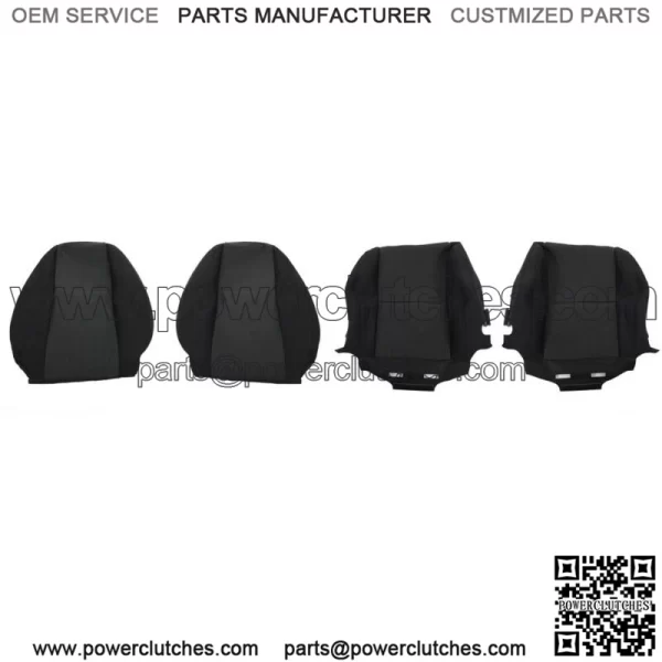 Seat Cover Bottom Top For 2007-14 Chevy Silverado 1500 2500HD 3500HD Left Right
