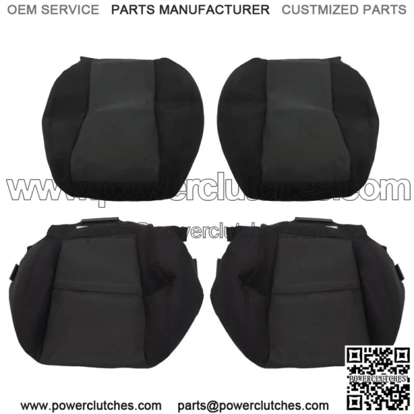 Seat Cover Bottom Top For 2007-14 Chevy Silverado 1500 2500HD 3500HD Left Right - Image 4