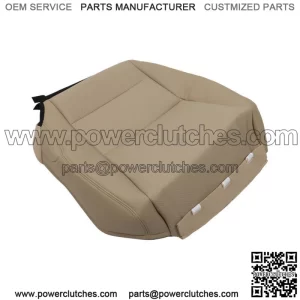 Driver Side Bottom Seat Cover Perforated Leather Tan For 2013-16 17 Honda Accord
