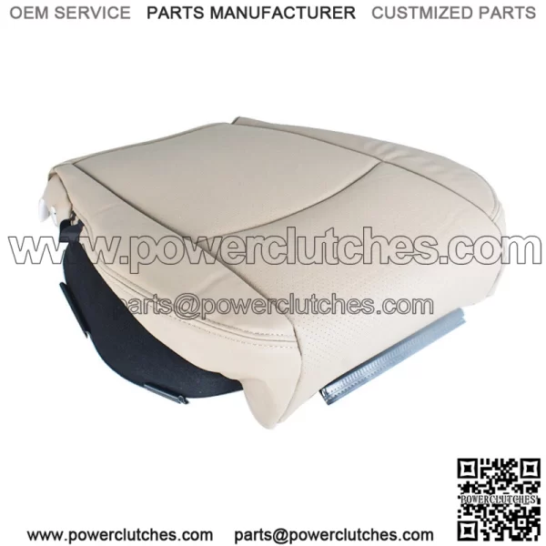 Leatherette Seat Cover Driver Bottom Tan For 2009-12 Dodge Ram 1500 2500 ST SLT - Image 3