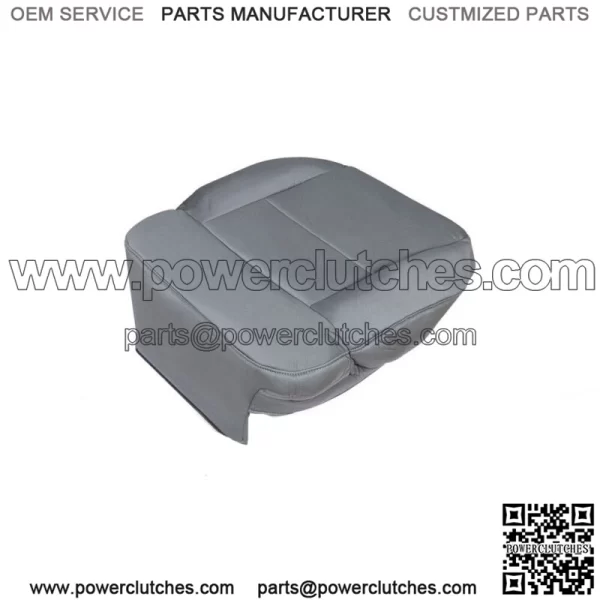For Ford F150 2004-2008 Driver Side Gray Cloth Bottom Replacement Seat Cover AS