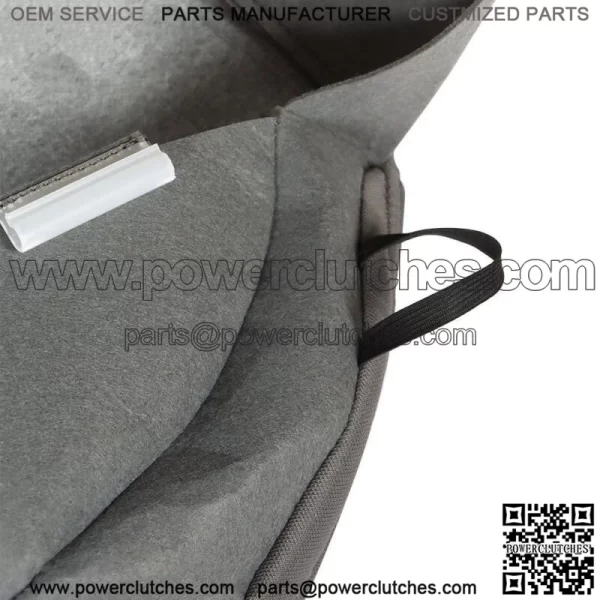 For Ford F150 2004-2008 Driver Side Gray Cloth Bottom Replacement Seat Cover AS - Image 2
