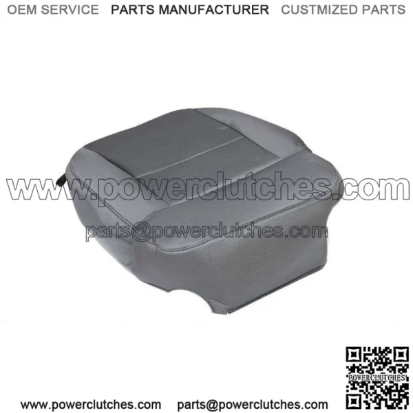 For Ford F150 2004-2008 Driver Side Gray Cloth Bottom Replacement Seat Cover AS - Image 3