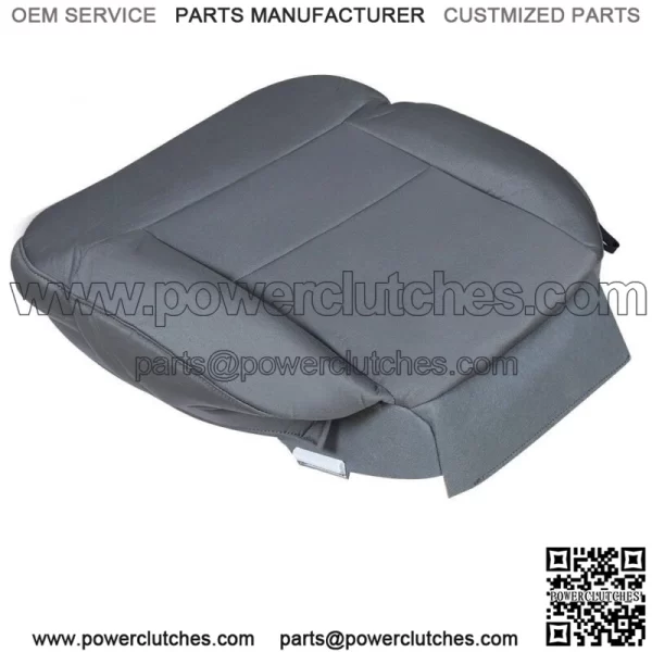 For Ford F150 2004-2008 Driver Side Gray Cloth Bottom Replacement Seat Cover AS - Image 4