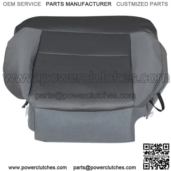 For Ford F150 2004-2008 Driver Side Gray Cloth Bottom Replacement Seat Cover AS - Image 5