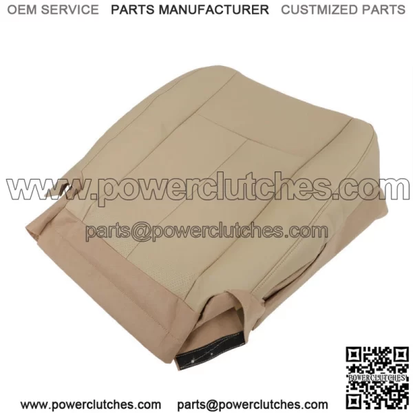 For 07-14 Ford Expedition Driver Bottom Perforated Leather Seat Cover - Image 4