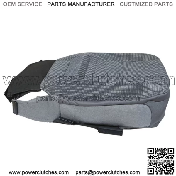 Front Driver Cloth Seat Cover For 2006-09 Dodge Ram 2500 3500 Regular Cab Gray - Image 4
