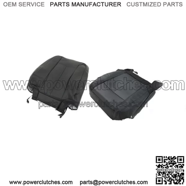 Driver Perforated Leather Seat Cover For 2007-2014 Ford Expedition Bottom & Top