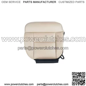 Driver Bottom Side Leatherette Seat Cover Tan For 05-08 Ford F150 Lariat FX4 STX