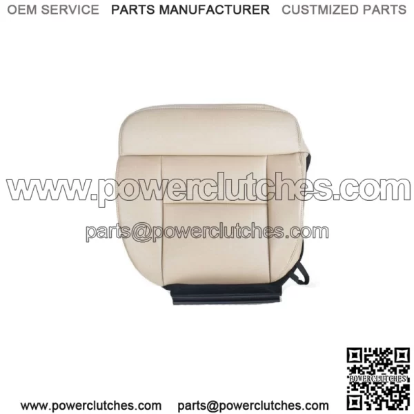 Driver Bottom Side Leatherette Seat Cover Tan For 05-08 Ford F150 Lariat FX4 STX