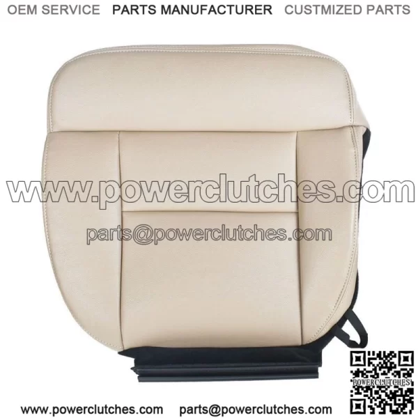 Driver Bottom Side Leatherette Seat Cover Tan For 05-08 Ford F150 Lariat FX4 STX - Image 3