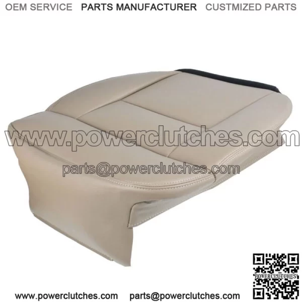 Driver Bottom Side Leatherette Seat Cover Tan For 05-08 Ford F150 Lariat FX4 STX - Image 4