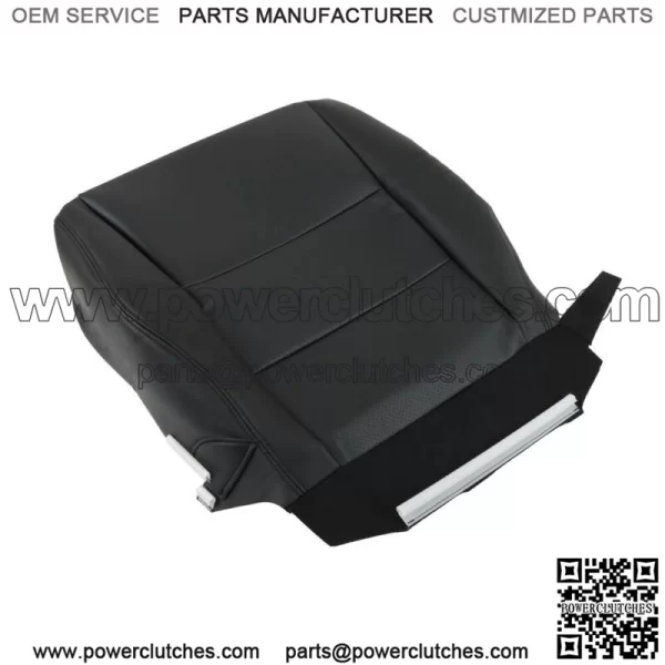 Seat Cover For 2007 2008-2012 Acura RDX Front Passenger Bottom Leather Black - Image 3