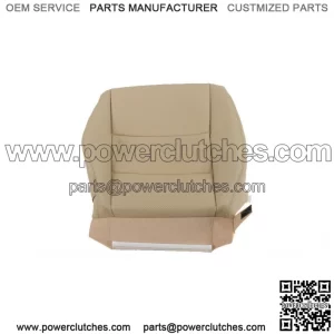 Front Passenger Seat Cover For 2007-2011 2012 Acura RDX Perforated Leather Tan