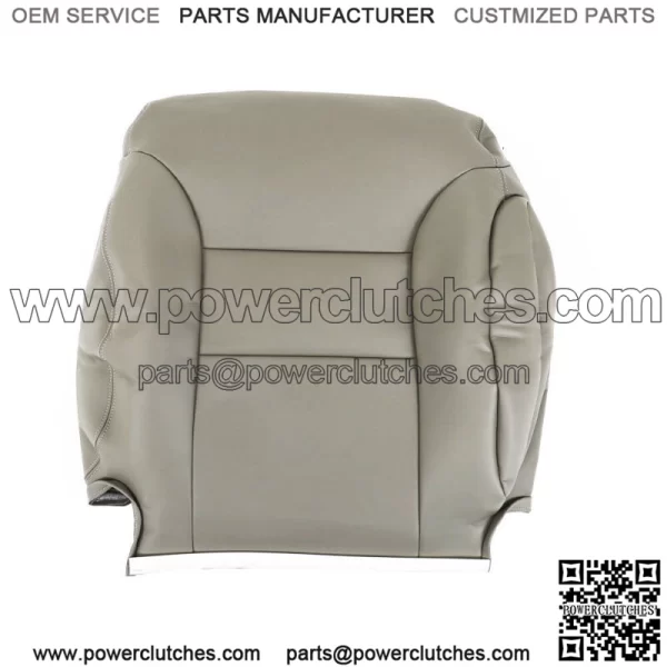 Seat Cover For 1995-1999 Chevy C1500 K1500 Driver Passenger Bottom&Back Gray - Image 2