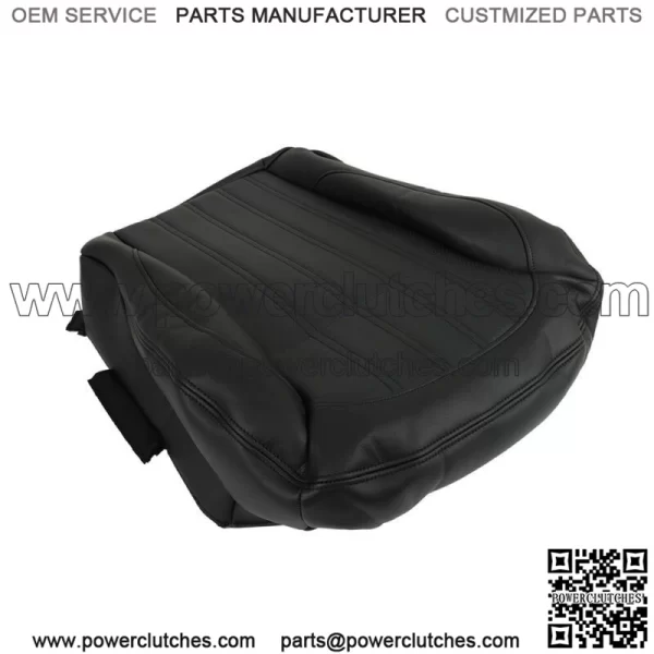 For 2013-2016 Mercedes Benz GL350 GL450 Front Driver Seat Cover Black Leather - Image 2