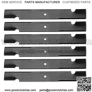 6 PACK NEW OREGON LAWN MOWER BLADES PART NUMBER 91-626 21" FOR SCAG, FERRIS, JOHN DEERE