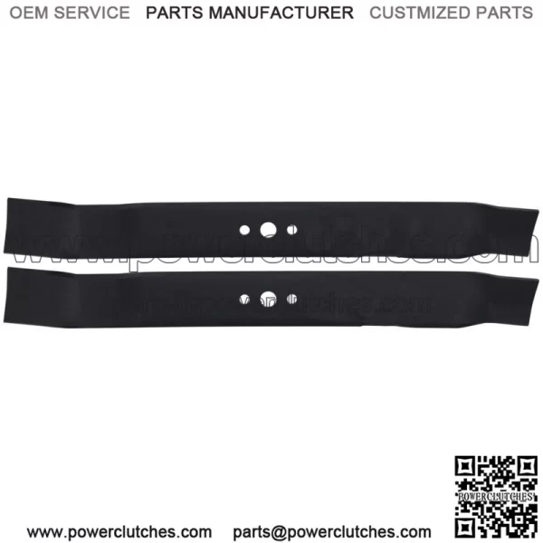(2)   Blades for AYP  917532176135 Poulan  PP22024 21" Deck
