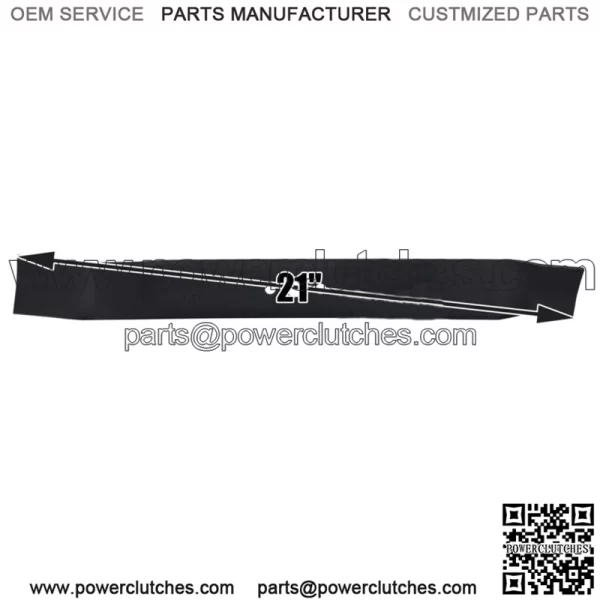 (2)   Blades for AYP  917532176135 Poulan  PP22024 21" Deck - Image 3