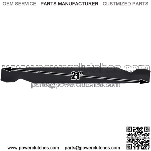 6125 Mower Blades for AYP  Craftsman  Husqvarna  Poulan  21" - Image 3
