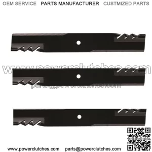 3PK Oregon 396-743 Gator Blade for 72" Replaces John Deere M142514 M141669