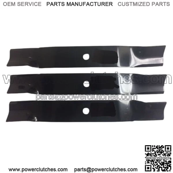 62C HI LIFT Mower Blade Kit for John Deere X700,X720,X724,X728,X729,X740,X744