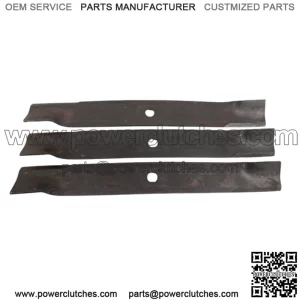 Qty-3 25" John Deere TCU15882 High Lift Blades for 72" Mowers Replaces M143749
