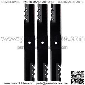 Oregon 396-706 Gator G6 Knives for John Deere 325 335 345 425 445 w/54" 3-PACK