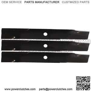 Oregon 91-389 Hi-Lift Blade for John Deere STX 38 46 LT166 Yard Tractors, 3 pcs.