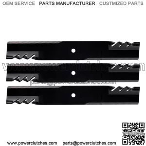 Oregon 396-704 Gator G6 Mulching Blade for John Deere Hustler Fas Trak Super 3-PACK
