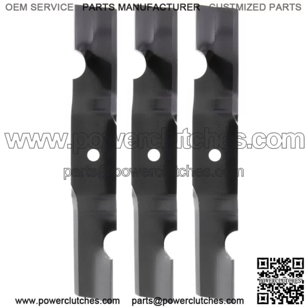 John Deere TCU34166 48" Deck 3-Pack Mower Blades 648R Quik-Trak 48" Lawn Mowers