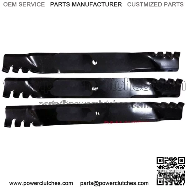 Predator Mulching Lawn Mower Blade Set 3-72" Fits Husqvarn 47-112 Yazoo Kees