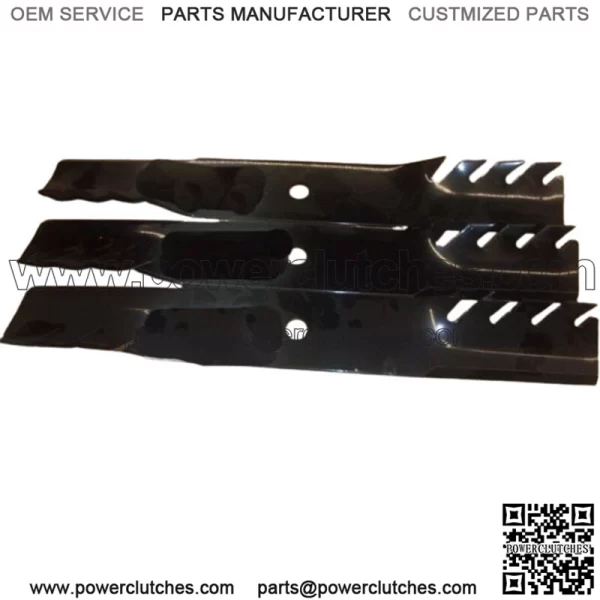 LOT OF 3 STENS 302-618 SILVER STREAK SERIES BLADES FITS ENCORE WORLDLAWN 823004