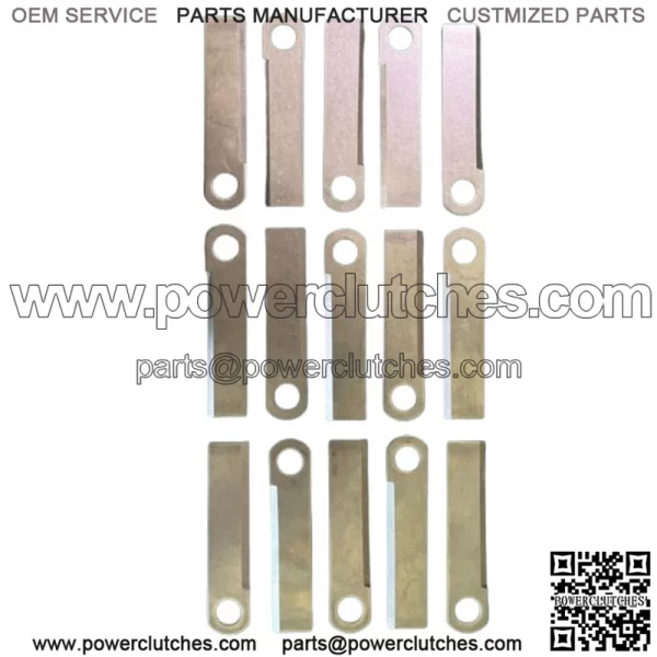 Hover Lawn Mower Blades - (15) Brand New Sharp Stainless Steel Double Sided Blades